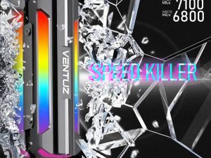 VENTUZ - SSD NVMe 2280 PCIe gen 4 with ARGB heatsink