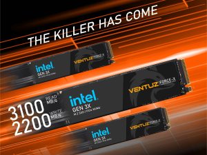 VENTUZ - SSD NVMe 2280 PCIe gen 3 x4 with Intel 3D Nand