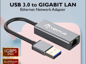 VENTUZ - CONVERTER USB 3.0 TO GIGABIT ETHERNET LAN RJ45 10/100/1000