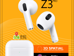 VENTUZ TWS Z3 PRO 3D SPATIAL AUDIO WITH GPS TRACKER