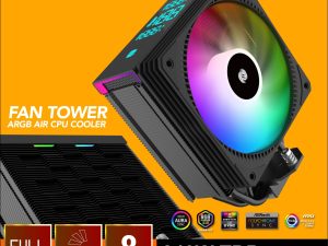 VENTUZ ARGB CPU AIR COOLER DIGI MAX - DIGITAL TDP 240W